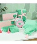 Velvet Hot Water Bottle Cover | Meadow Green